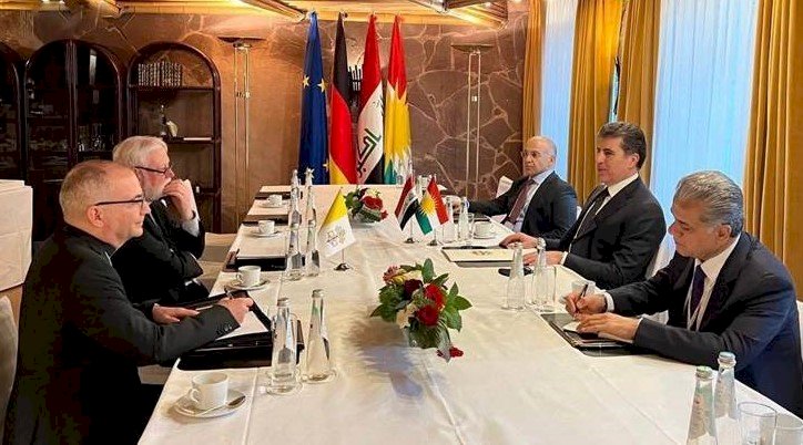 Neçirvan Barzani, Vatikan Dışişleri Bakanı ile bir araya geldi