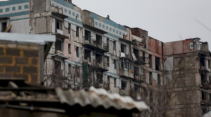 Donetsk’in merkezinde şiddetli patlama