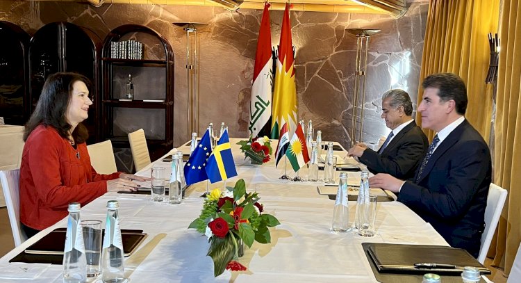 Ann Linde: 'İsveç ile Kürdistan arasındaki güçlü ilişkiler gelecekte de devam edecek'
