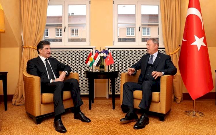 Neçirvan Barzani ile görüşmeye ilişkin Hulusi Akar’dan değerlendirme