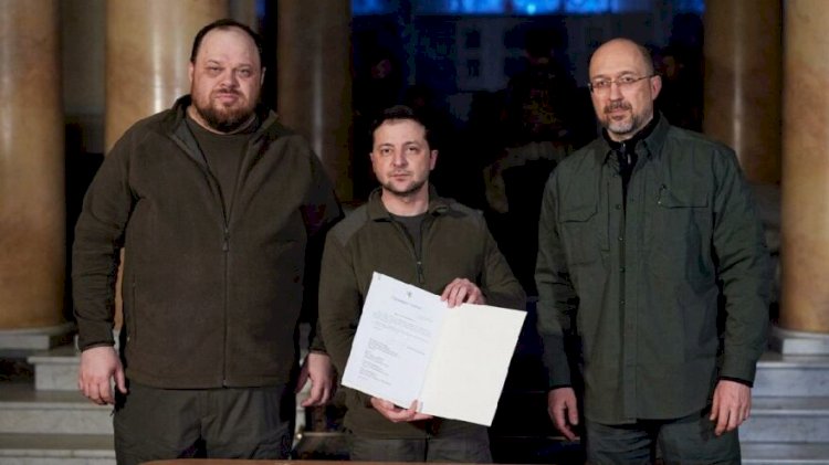 Zelenskiy AB katılımı için resmi başvuruyu imzaladı