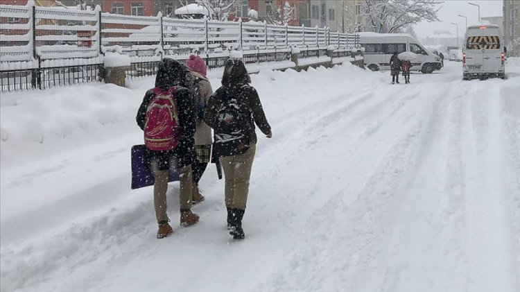 Ağrı, Van, Bitlis ve Ardahan’da eğitime kar engeli