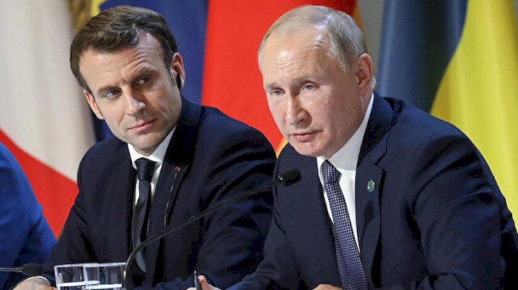 Macron'dan Putin'e nükleer santrallerin güvenliği için üçlü mekanizma önerisi