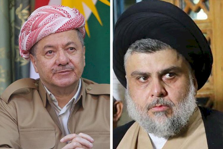Sadr’dan Başkan Barzani ve Iraklı liderlerle telefon görüşmesi