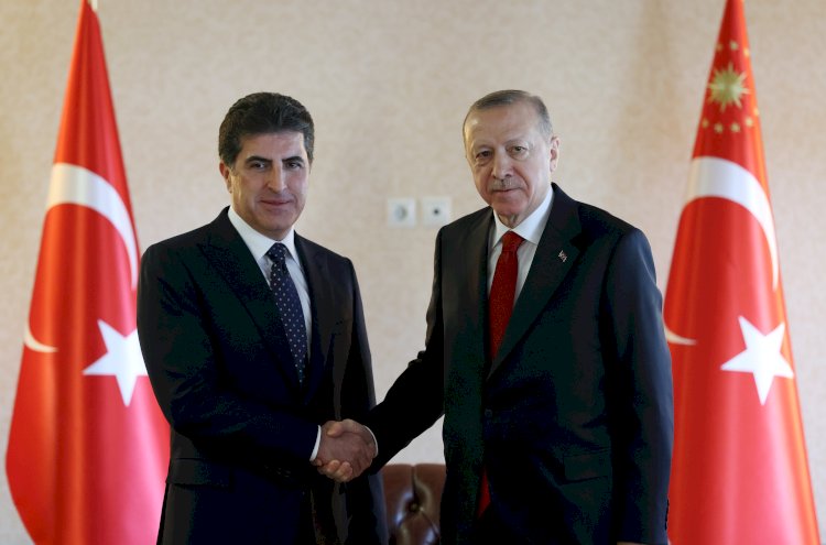 Neçirvan Barzani, Erdoğan ile görüştü