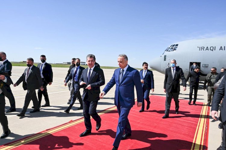 Irak Başbakanı Kazımi başkent Erbil’de