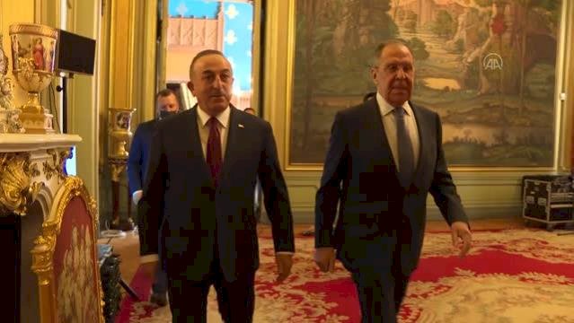 Çavuşoğlu Moskova’da Lavrov’la görüştü