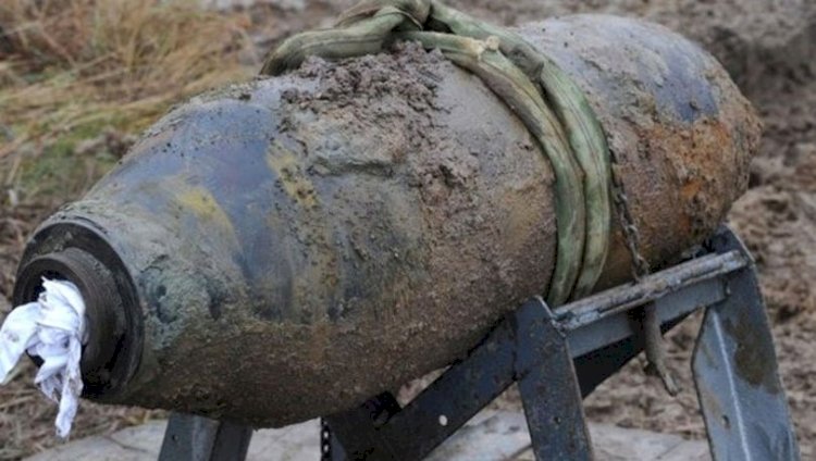 İkinci Dünya Savaşı'ndan kalma yarım tonluk bomba imha edildi