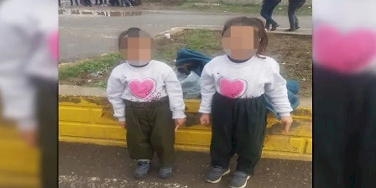 'Yöresel kıyafetli 5 yaşındaki ikizler gözaltına alındı'