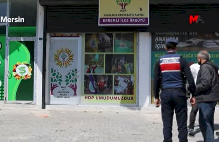HDP Erdemli İlçe binasına silahlı saldırı