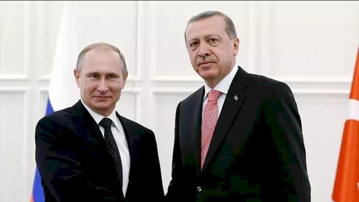 Erdoğan ve Putin'den telefon görüşmesi