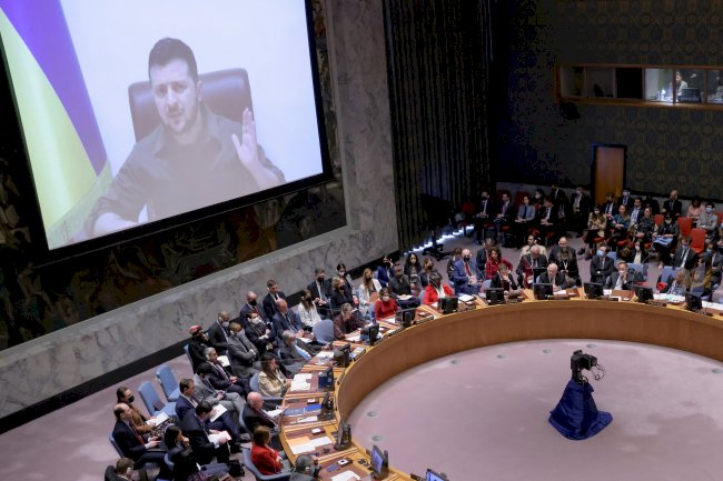 Zelenskiy'den BM'ye çok sert tepki: Güvenlik Konseyi nerede?
