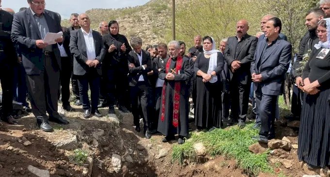 Süryani papaz, vasiyeti üzerine Şırnak’taki köyünde toprağa verildi