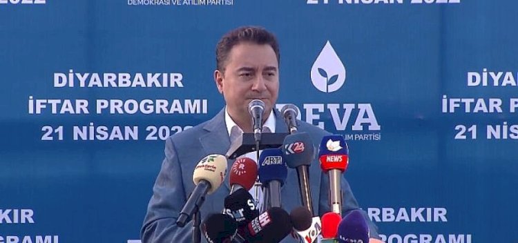 Babacan, Diyarbakır'da konuştu: Kuru kardeşlik sloganları atmıyoruz