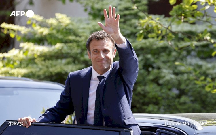 Fransa'da Macron yeniden Cumhurbaşkanı seçildi