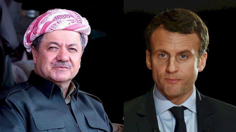 Başkan Mesud Barzani Macron’u tebrik etti