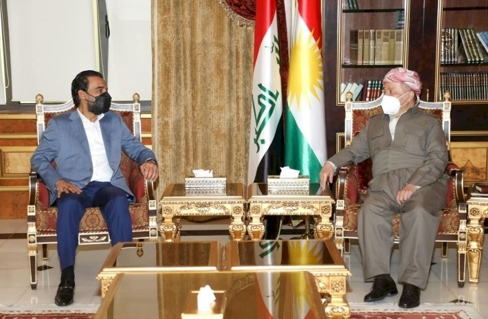 Başkan Barzani, Halbusi ve beraberindeki heyeti kabul etti