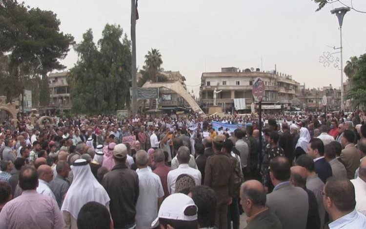 Haseke’de Özerk Yönetime karşı gösteri düzenlendi