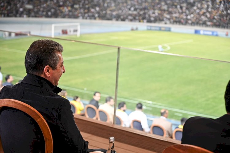 Başbakan Mesrur Barzani, Erbil-Zaho maçında