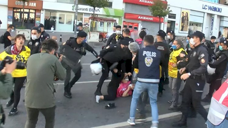 Taksim’e yürümek isteyenlere müdahale: Onlarca gözaltı