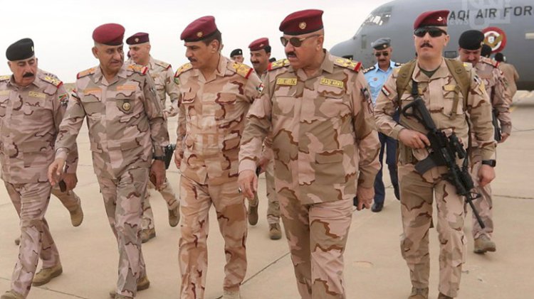 Üst düzey Irak askeri heyeti Şengal’de