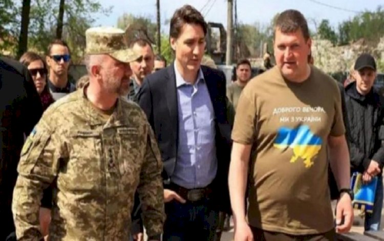 Kanada Başbakanı Trudeau'dan Ukrayna'ya sürpriz ziyaret