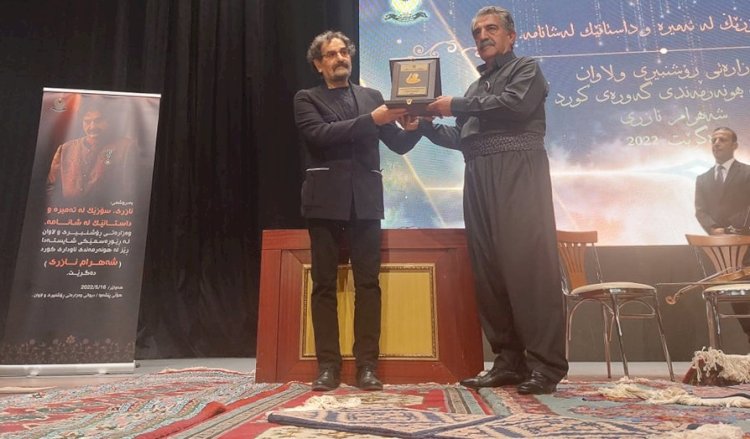 Şahram Nazirî: Kürdistan Bölgesi’nden bana verilen ödül dünyadaki bütün ödüllerden daha değerli