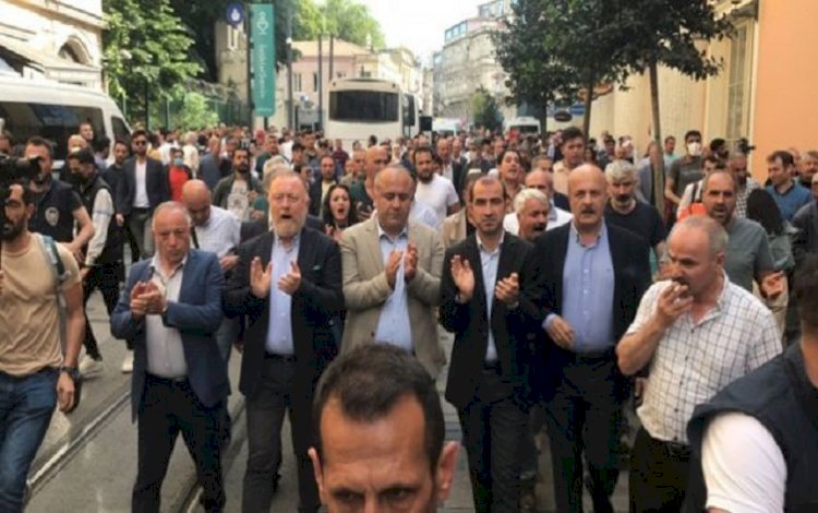 HDP İstanbul'da operasyonları protesto etti: Onlarca kişi gözaltında