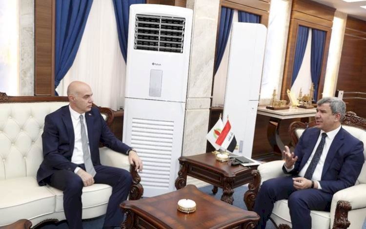 Irak Petrol Bakanı ile Türkiye'nin Bağdat Büyükelçisi petrol konusunu görüştü