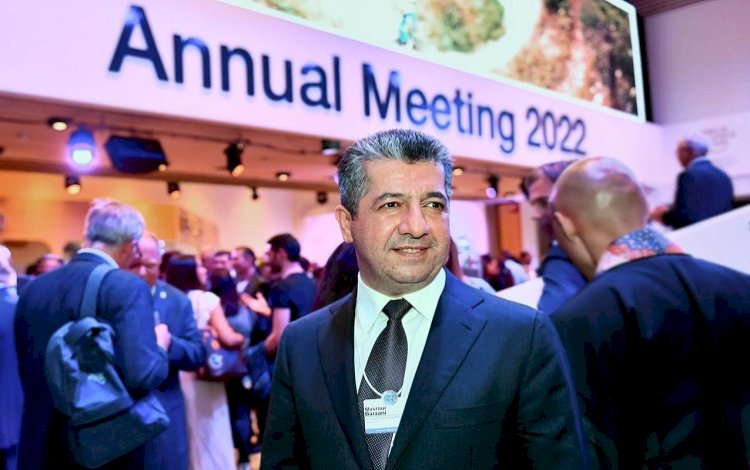 Başbakan Mesrur Barzani: Hükümetin sesini Davos’ta duyurmaktan memnuniyet duyuyorum