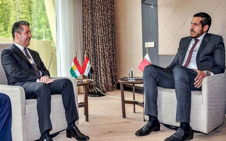 Mesrur Barzani Katar Ticaret ve Sanayi Bakanı’yla görüştü