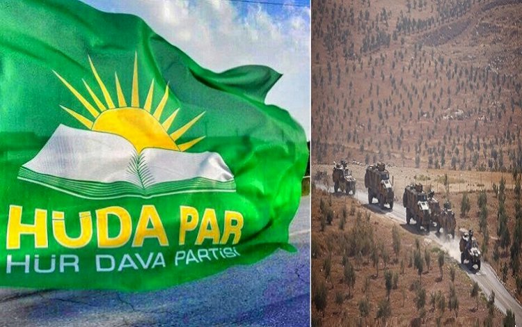 HÜDA-PAR'dan Rojava'ya operasyon açıklaması!