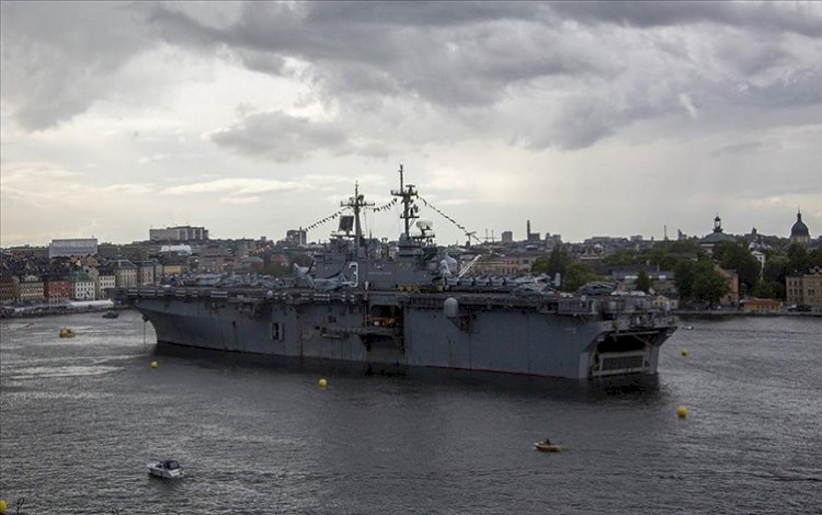 NATO ülkelerine ait 40'dan fazla savaş gemisi İsveç'te