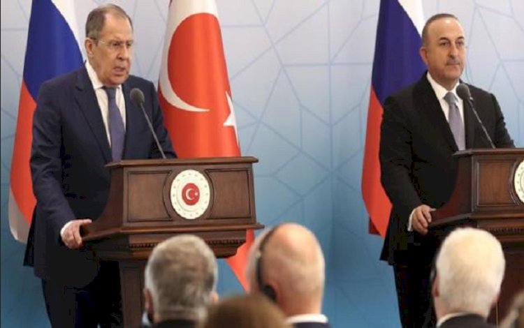 Çavuşoğlu ve Lavrov'dan  ‘Suriye operasyonu’ konusunda ortak açıklama