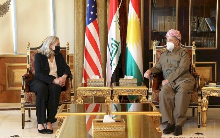 Başkan Barzani ABD’nin yeni Bağdat Büyükelçisi’ni kabul etti
