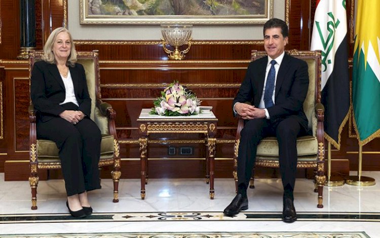 Neçirvan Barzani ABD’nin yeni Bağdat Büyükelçisi’yle görüştü