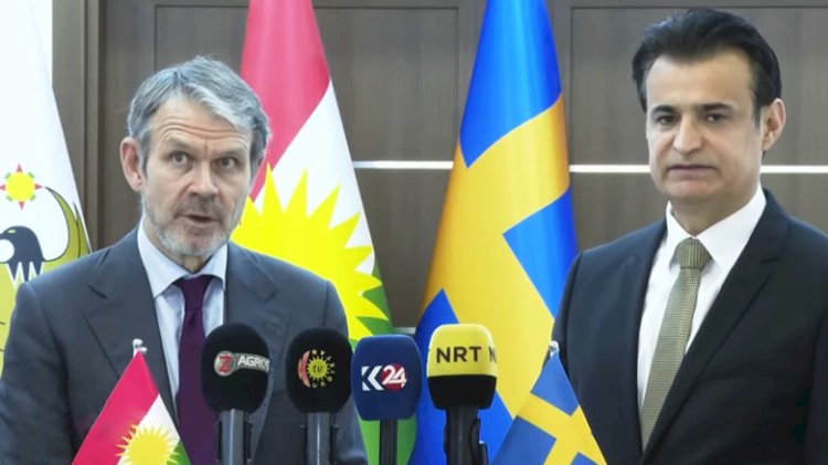 İsveç’in Bağdat Büyükelçisi: Kürdistan Bölgesi’ne yönelik saldırılar kabul edilemez