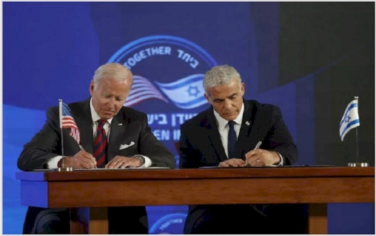 ABD ve İsrail, İran'a karşı güvenlik anlaşması imzaladı