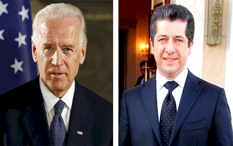 Biden’dan Başbakan Mesrur Barzani’nin mektubuna yanıt
