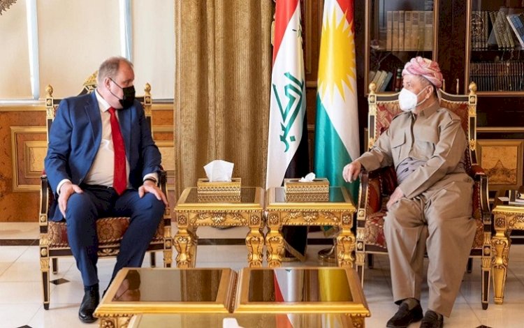 Başkan Barzani ile Rus konsolos ikili ilişkileri görüştü