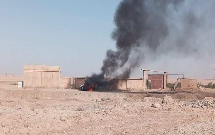 Rojava’da İç Güvenlik Güçleri’nin aracına SİHA saldırısı!