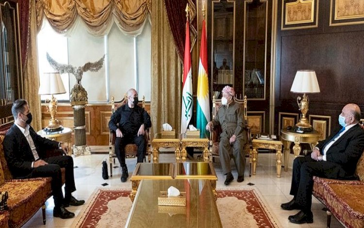 Başkan Barzani ile Bafıl Talabani Erbil’de bir araya geldi