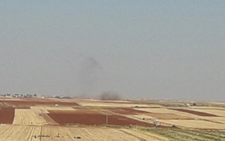 TSK’dan Rojava’nın köylerine top atışları