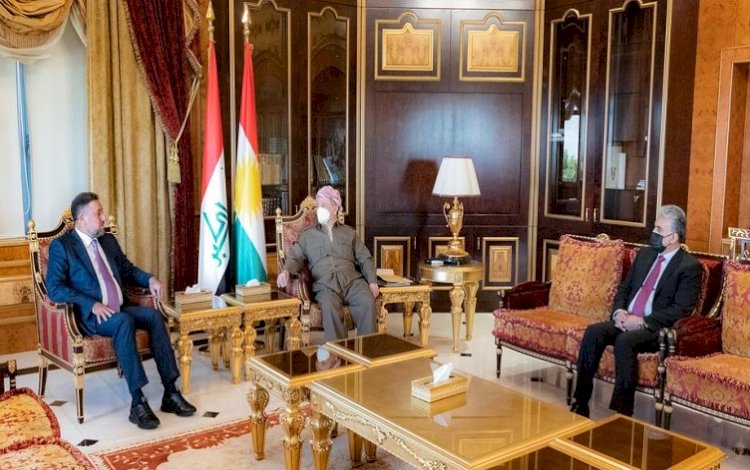 Başkan Barzani ve Siyade İttifakı lideri Irak’ta olası erken seçimi görüştü