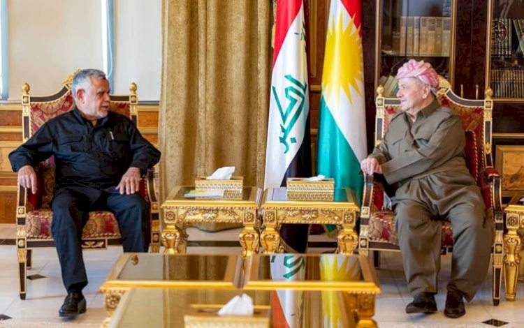 Başkan Barzani ve Hadi Amiri’den Irak’ta çözüm için çağrı