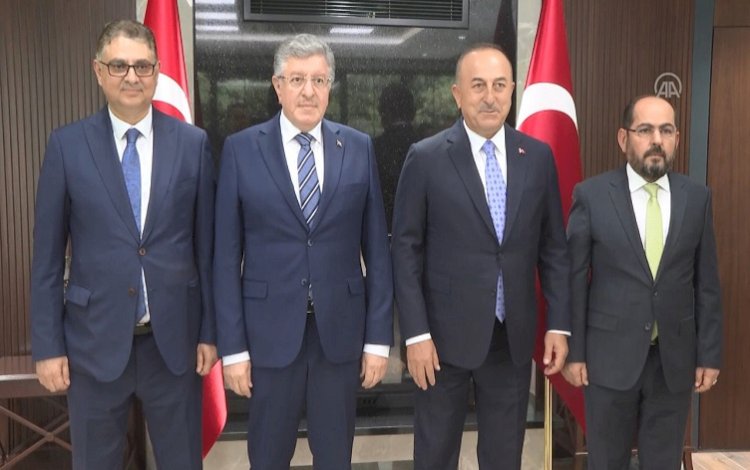 Çavuşoğlu, Suriye muhalefet liderleriyle görüştü