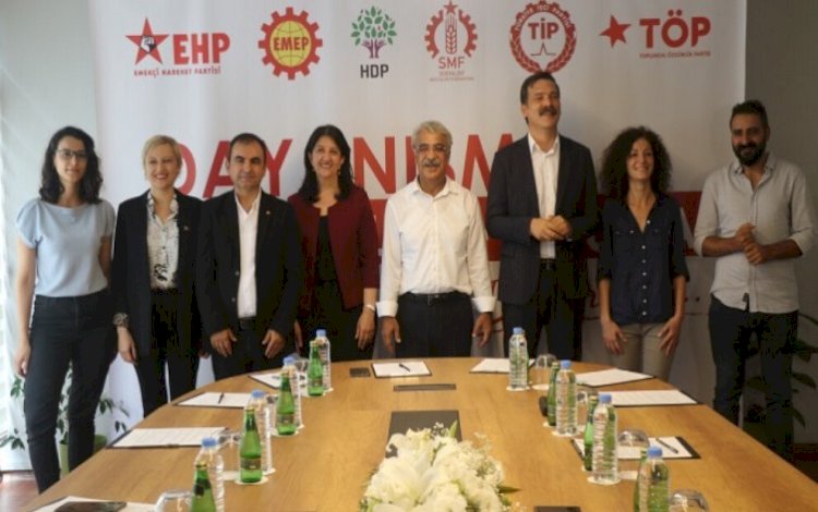 Sol partiler HDP’nin öncülüğünde bir araya geldi