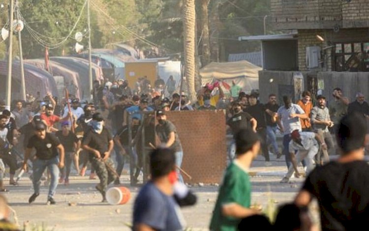 Bağdat’ta çatışmalar şiddetlendi: Ağır silahlar kullanılıyor