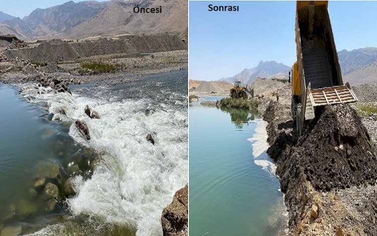 İran, Kürdistan Bölgesi’ne akan nehrin suyunu kesti