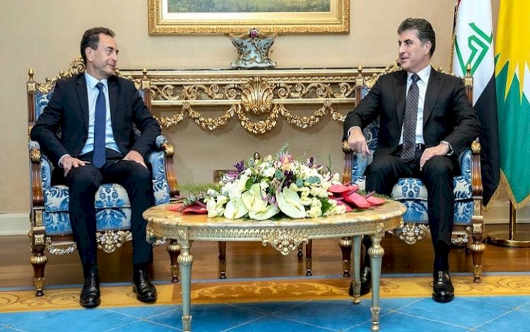 Neçirvan Barzani, Fransa Büyükelçisi’yle ikili ilişkileri görüştü
